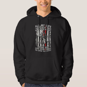 Sudadera He Vivido Según Un Código Amar Familia Defender Pa