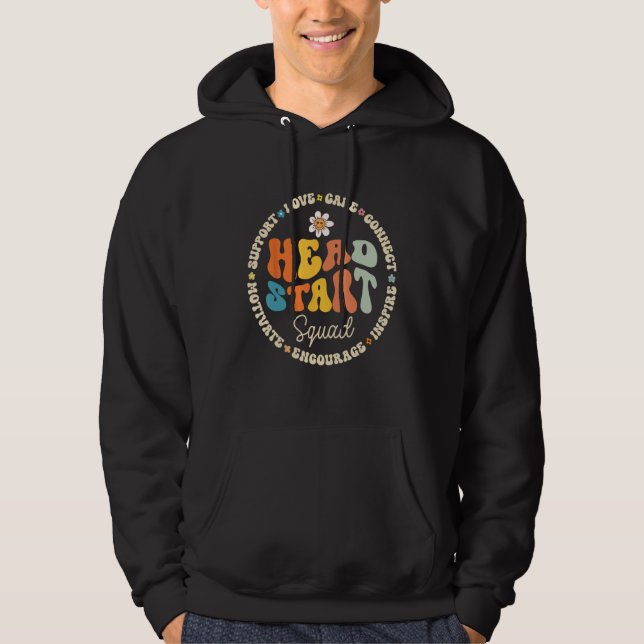 Sudadera Head Start Squad Homeschool Teacher Headstart Back (Anverso)