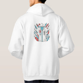Sudadera Healthcare Hero Hoodie – Vial & Syringe Art