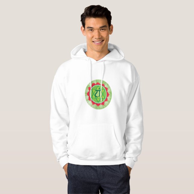 Sudadera Heart Chakra Anahata Man Hoodie (Anverso completo)