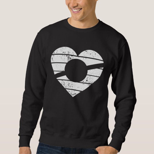 Sudadera Heart One Wheel Love Electric Skateboard Float Ska (Anverso)