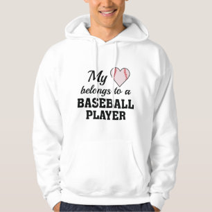Sudadera Heart Pertenece al Béisbol