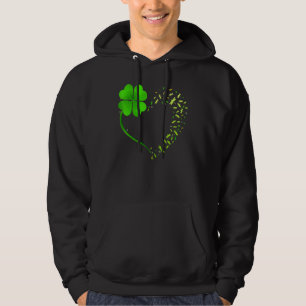 Sudadera Heart Shamrock Dragonfly Happy St Patrick S Day