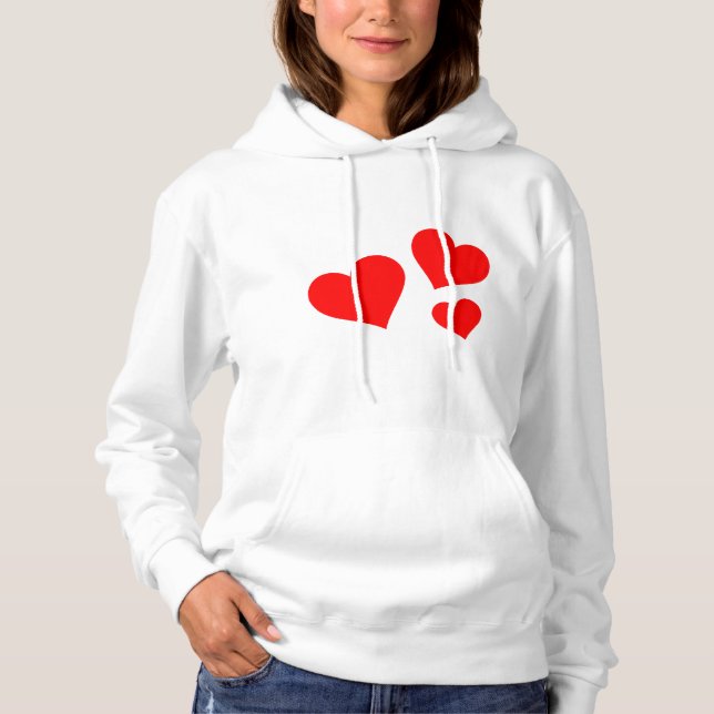 Sudadera Heart T-Shirt Hoodie (Anverso)