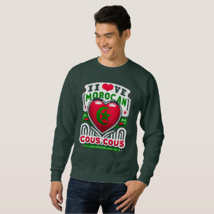 Sudadera Heartbeat de Marruecos: Celebrando el amor cuscús