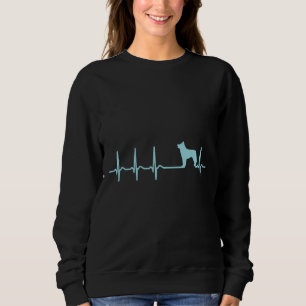 Sudadera Heartbeat Husky Guay Funny Nerdy Comic Gráfico H