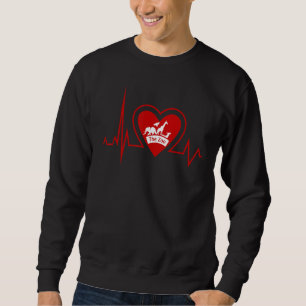 Sudadera Heartbeat Love Zoo Animals Wildlife Zoo Group