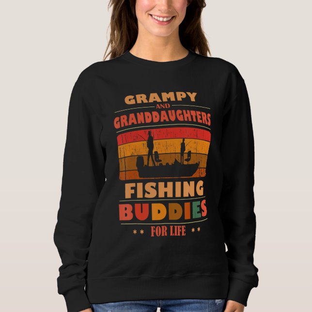 Sudadera Heartfelt GRAMPY Granddaughters Buddies For Life F (Anverso)