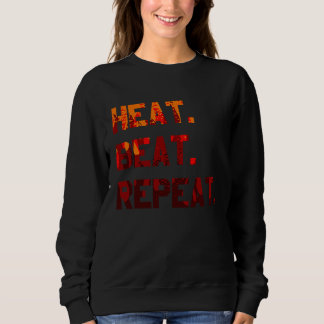 Sudadera Heat Beat Repeat Blacksmith Anvil Bladesmith Forge