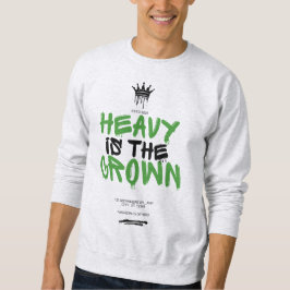 Sudadera "Heavy Is the Crown" Black Men Graphic Sweatshirt