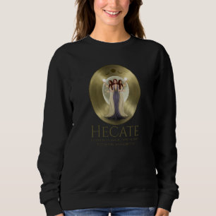 Sudadera Hécate Diosa De La Magia Brujería La Luna Y Así