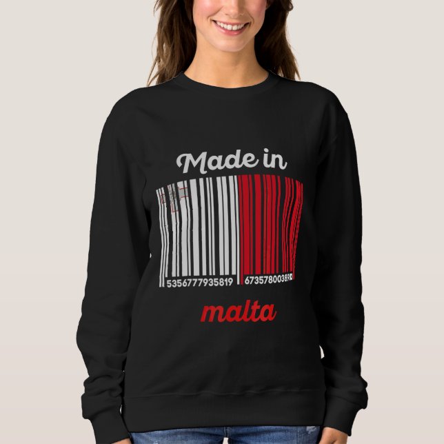 Sudadera Hecha Malta (Anverso)