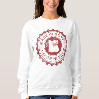 Sudadera Hecho Con Mapa Con ص En Egipto