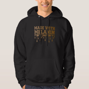Sudadera Hecho Con Melanina Mes de la Historia Negra Afro A