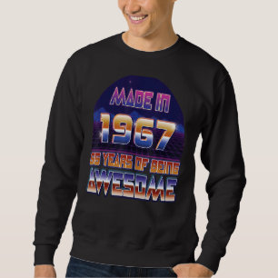 Sudadera Hecho En 1967 55º Cumpleaños Hombres Y Mujeres 55