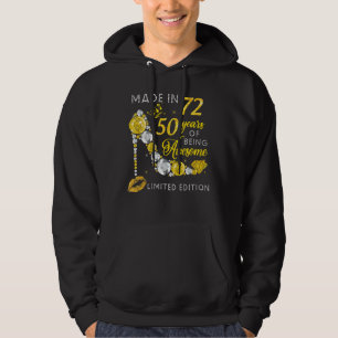 Sudadera Hecho En 1972 50 Años De Ser Aterrador