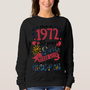 Sudadera Hecho En 1972 50 Años De Ser Sunshine 50 Nacimient