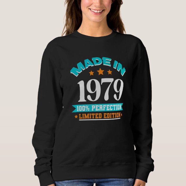 Sudadera Hecho en 1979 perfección (Anverso)