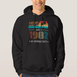Sudadera Hecho En 1982 Vintage 1982 40º cumpleaños Original