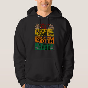 Sudadera Hecho En 1983 Tan Valiente Como Ragnar Tan Sabio C