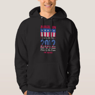 Sudadera Hecho En 2012 En Estados Unidos Tierra De Hogar Li
