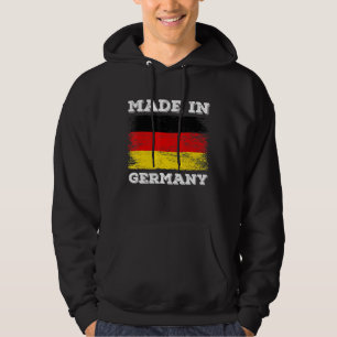 Sudadera Hecho En Alemania Con Novedad De Bandera Alemana G