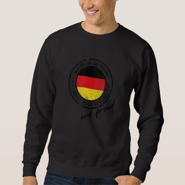 Sudadera Hecho En Alemania Ich Liebe Deutschland (Anverso)