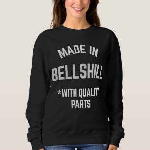 Sudadera Hecho En Bellshill Eslogan Nacido En Bellshill