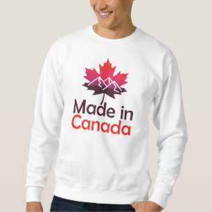 Sudadera Hecho en Canadá, Hoja de Arce Canadiense