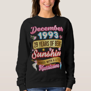 Sudadera Hecho En Diciembre De 1993 Chica 29 Años