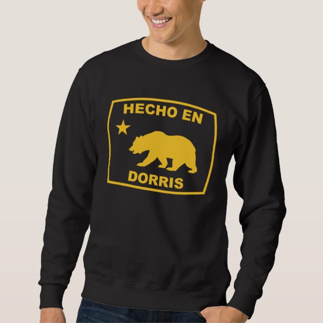 Sudadera Hecho en Dorris California Republic Pacific Coast (Anverso)