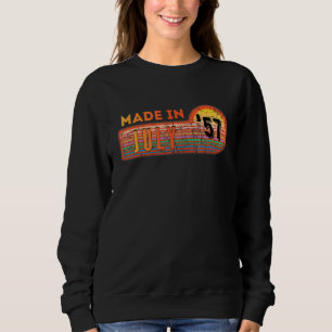 Sudadera Hecho En Julio De 1957 Impresionante Desde El Vien