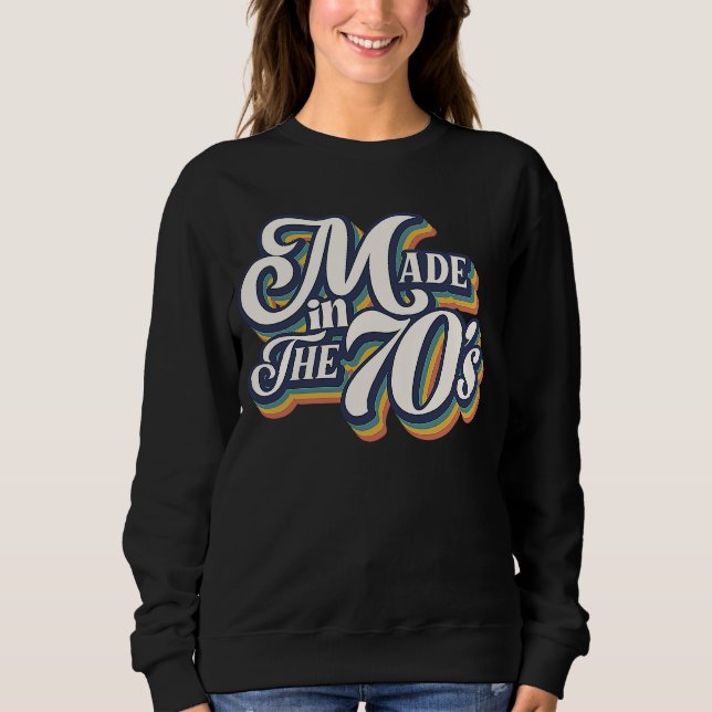 Sudadera Hecho en los años 70 (Anverso)