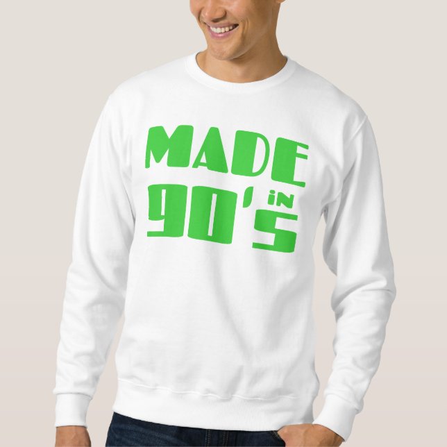 Sudadera Hecho en los años 90 (Anverso)