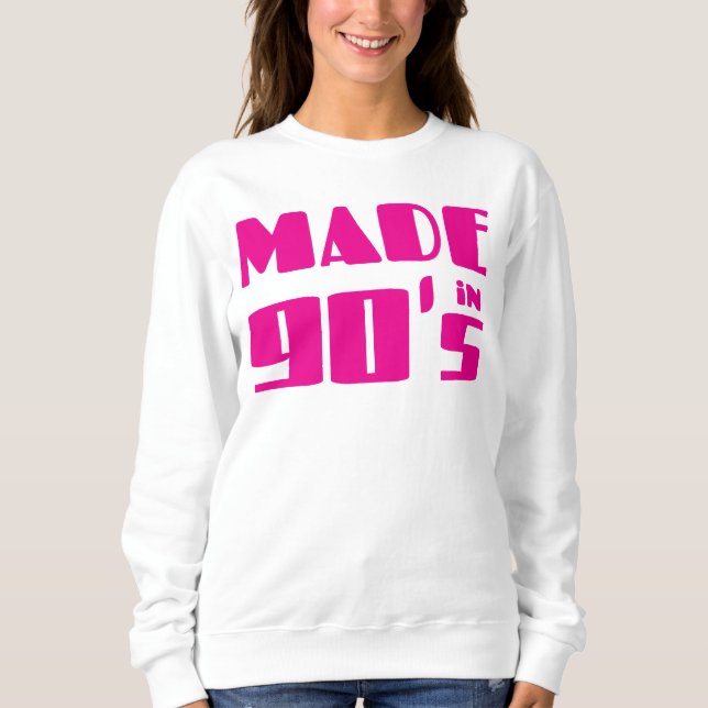 Sudadera Hecho en los años 90 (Anverso)