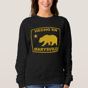 Sudadera Hecho en Marysville California República Pacífico 