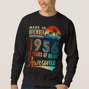 Sudadera Hecho En Noviembre De 1956, 65 Años De Ser Un Espe