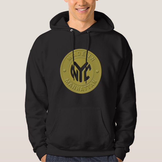 Sudadera Hecho en Nueva York Manhattan (Anverso)