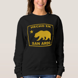Sudadera Hecho en San Ardo California República Costa Pacíf