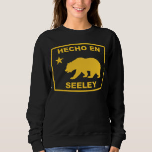 Sudadera Hecho en Seeley República de California Costa Pací