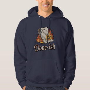 Sudadera Hecho-ish   Agotamiento Mental Estado de ánimo  