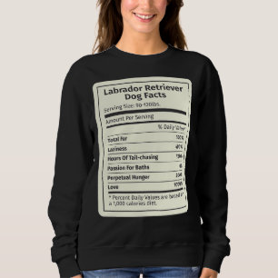 Sudadera Hechos de perros de Labrador