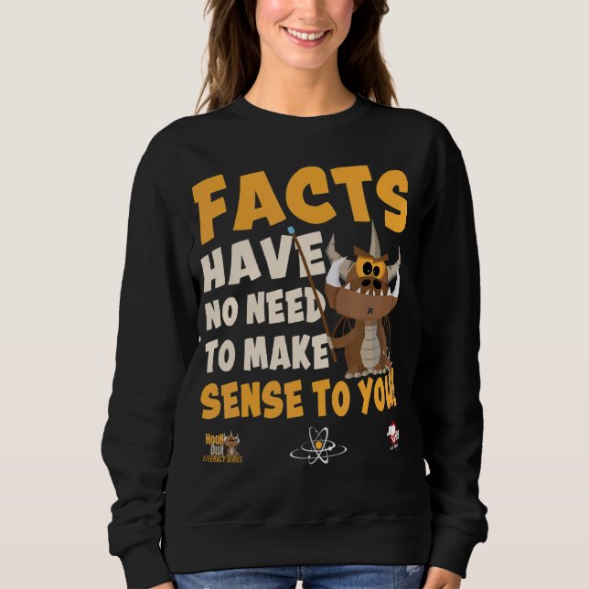 Sudadera Hechos Y Necesidades Humanas Básicas Con Duxdragon (Anverso)
