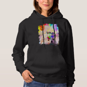 Sudadera Hedgehog Arcoiris Con Gafas De Amor
