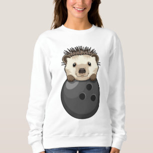 Sudadera Hedgehog en el Bowling con bolas