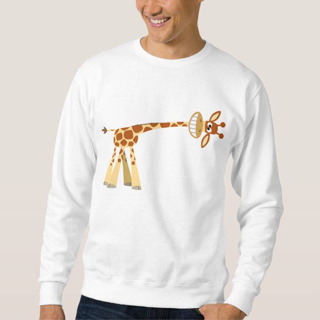 Sudadera ¡¡Hee Hee!! personalizado giraffe camiseta (Anverso)