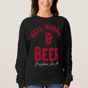 Sudadera Heel Hooks & Beer Brasileño Jiu Jitsu Mma Bjj