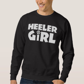 Sudadera Heeler Chica Funny Dueño de Perro Ganado Perro Lov