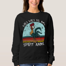 Sudadera hei hei es mi animal espiritual