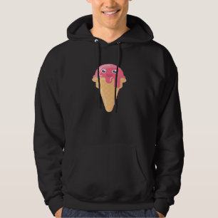 Sudadera Helado Buen Ánimo Para Hombres Mujeres Juventud